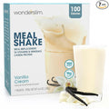 WonderSlim Meal Replacement Shake, Vanilla Cream, 15g Protein, 24 Vitamins & Minerals, Gluten Free (7ct)