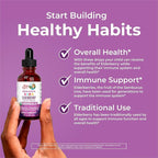 MARYRUTH'S USDA Organic Elderberry Liquid Drops for Kids | Vegan Elderberry Extract Organic Glycerin | Immune Support Supplement | Overall Health | Formulated for Ages 4-13 | 1oz