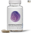 InfiniWell Ashwagandha Supplements - Herbal Supplements with Shoden Ashwagandha Root - Promote Mental Clarity, Hormonal Balance, Daily Relaxation & Muscle Recovery (60 Capsules)