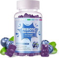 Prebiotic Fiber Gummies for Adults, 7G Extra Strength, Zero Sugar Added, 90 Pectin Based Gummies, Digestive Health & Regularity Support-Blueberry