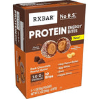 RXBAR Protein Energy Bites, Gluten Free Energy Snacks, Protein Snacks, Dark Chocolate Peanut Butter (60 Bites)