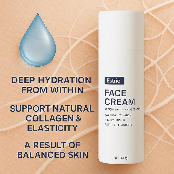 EstriolM4 Face Cream, anti-aging cream for Balance hormones, Intensive Hydrating Moisturizer to Visibly Firm, Restore Elasticity & Support Collagen, For Mature Skin (1)