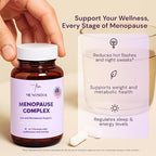 Inositol FEM Menositol 19-in-1 60Caps, Perimenopause & Menopause Supplements for Women Weight Loss with Myo-Inositol, D-chiro and Isoflavones, Control Metabolic Health, 100% Natural, Hormone, SoyFree
