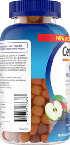 Centrum MultiGummies Gummy Multivitamin for Men, Multivitamin/Multimineral Supplement with Selenium, Antioxidants and Vitamin D3, Assorted Fruit Flavor - 170 Count