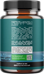 Water Away Herbal Diuretic Pills High Strength - Fluid Retention Supplement with Dandelion Leaf Extract & Green Tea for Bloating Relief for Women & Men - Capsules for Leg & Feet Swelling - 60 Count