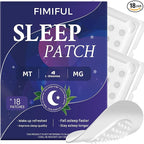Sleep Patches,Melatonin Patch for Adults, Microdart Sleep Patch with Magnesium Glycinate L-Theanine Sleep Support Supplement Long-Lasting Night, Relax & Wake Up Refreshed for Men & Women-18 Pack