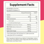 NIFEISHI Berberine Supplement, (Sugar-Free) Berberine Gummies with Ceylon Cinnamon, Milk Thistle for Metabolism, Energy, Gut Health, Vegan, Non-GMO, Gluten Free - Watermelon Flavor 60 Gummies