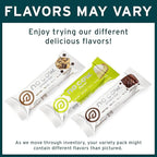 No Cow Vegan Protein Bars, Upgraded Original Variety Pack | 20g Plant Based Protein, Gluten Free, Dairy Free, Soy Free, Keto Friendly, Low Sugar, High Fiber Snack Bars | Pack of 12