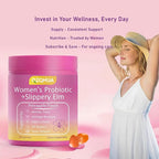 Premium Feminine Balance Gummies for Women - 60 Gummies, Hawaiian Pineapple Flavor - with Probiotics & Vitamin C - Supports Feminine Wellness & Healthy Balance - Gluten Free, Vegan（30 Servings）（Q2）