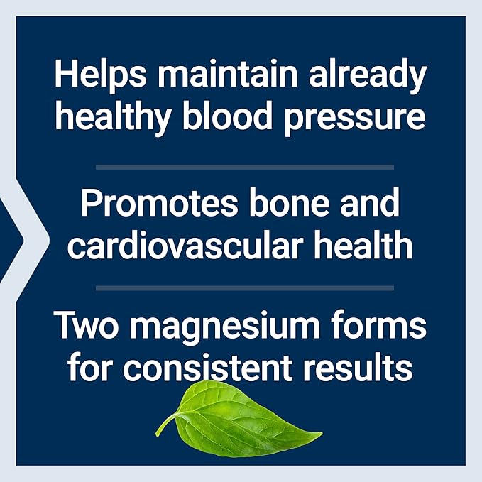Life Extension Extend-Release Magnesium, prolonged Heart & Bone Health Support, Cardiovascular & Blood Pressure Health Support, bioavailable Formula, Gluten-Free, Non-GMO, Vegetarian, 60 Capsules