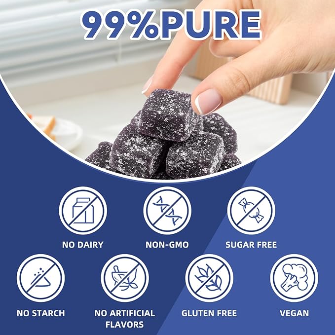 OLELON Methylene Blue Gummies for Men, 30 Gummies