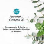 Summer's Eve Perimenopause Cooling Wash, Cooling pH-Balanced Formua with Eucalyptus to Remove Odor, 15 Fl Oz