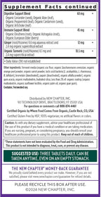 New Chapter Women's Multivitamin 40+ Advanced Formula for Heart,Hormone,Immune&Energy Support,Higher Levels of Whole-Food Fermented B Vitamins +D3,Made Organic Non-GMO Ingredients,96 Count (Pack of 2)