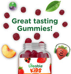 Lifeable Vitamin B6 Gummies for Kids | Great Tasting B6 Vitamins 50mg | Vegan Non-GMO Gluten Free | for Nerve Function Support | 60 Gummies