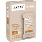 RXBAR Protein Bars, 12g Protein, Gluten Free Snacks, Coconut Chocolate (6 Boxes, 30 Bars)