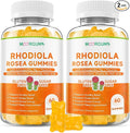 Rhodiola Rosea Gummies for Adults & Kids-Adaptogenic Herb-Daily Wellness, Emotions, Slumber Support, with Ashwagandha, Magnesium Glycinate, Siberian Eleuthero Supplements for Women & Men, 120 Count
