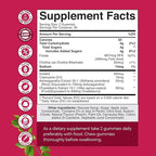 Fertility Gummies for Women Trying to Conceive - Yummy Gummy Fertility Supplement for Women with Myo-Inositol Folic Acid & Vitex Chasteberry - Vegan Non-GMO & Gluten Free - Juicy Peach - 60 Count