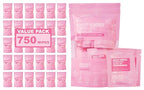 Air Jungles Makeup Remover Wipes Singles Wrapped 30 Pack, 750 Singles, Extra Large 6" x 8", Fragrance-Free, Removes Makeup and Oil, Ultra Soft Cleansing Wipes, Alcohol Free