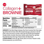 321glo Collagen Protein Brownie | Gluten Free, Low Sugar | Keto Snack for Women, Men, & Kids | 16g Protein, 6g Collagen | 12 Pack (12 Pack, Variety Pack)