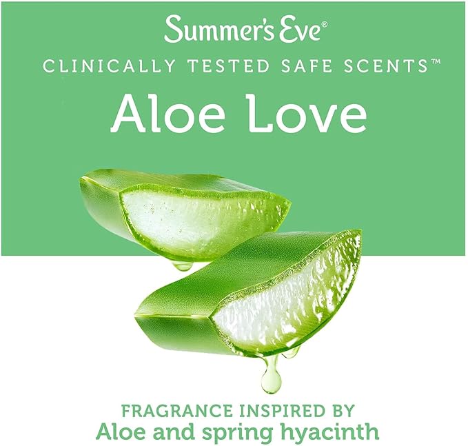 Summer's Eve Aloe Love Gentle Daily Feminine Wash, Removes Odor, pH balanced, 15 fl oz. (Pack of 1)
