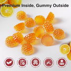 ZEBORA CoQ10 200mg Gummies, High Absorption Coenzyme Q10 Supplements with Omega-3, Heart & Energy Support, Powerful Antioxidant, Orange Flavor, 90 Gummies