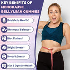 Menopause Supplements for Women, Sugar-Free, 16-in-1 Menopause Relief with Black Cohosh & Ashwagandha, 20 Billion CFU Probiotics, Hormone Harmony for Women, Night Sweats & Mood Swings, 60 Gummies