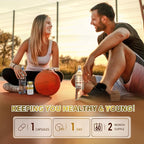 OMOGS NAD+ 300 mg + Trans-Resveratrol 200 mg, Pure NAD Supplement, Max Absorption, Boosting Supplement for DNA Repair, Healthy Aging, Cellular Energy & Longevity, 60 Capsules
