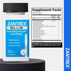 Zantrex Blue Energy & Thermogenesis Boost Energy | Weight Loss Supplement for Appetite Control, Increased Calorie Burn and Supports GLP-1 Levels | 120 Capsules