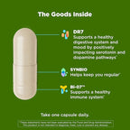 OLLY Big 10 Probiotic, Supports a Healthy Gut Microbiome,* 10 Billion CFUs, 30 Day Supply - 30 Count