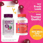 SmartyPants Kids Probiotic & Prebiotic Gummies for Digestive Health: Gut Health Supplement,Clinically Studied Prebiotic for Immune Support,Grape,(30 Day Supply),60 Count (Pack of 2)