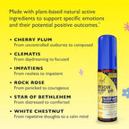 Bach RESCUE Sleep Kids Spray, Melatonin-Free, Sleep Aid for Children, Homeopathic, Flower Essences, 20mL