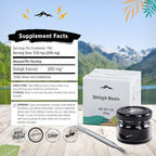 Pure Himalayan Shilajit, High Nutritional Potency, Grade A Shilajit Resin with 85+ Plant-Derived Trace Minerals and Fulvic Acid, Energy & Immune Suport for Men & Women, 3rd Party US Lab Tested (115g)