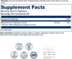 SOLARAY Magnesium Citrate 400mg - Magnesium Supplement - Bone Health, Muscle, Relaxation and Heart Health Support - Vegan, Gluten Free - 60 Servings, 180 VegCaps