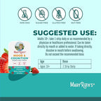 Mood & Cognition Dissolving Strips by MaryRuth's | Vitamin B12 | Vitamin B6 | Saffron | Folate | B Vitamins | Sugar Free | Strawberry Flavor | Vegan | Gluten Free | Dairy Free | 30 Count