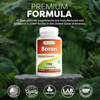 Best Naturals Boron Supplements 5 mg 240 Tablets (240 Count (Pack of 3))