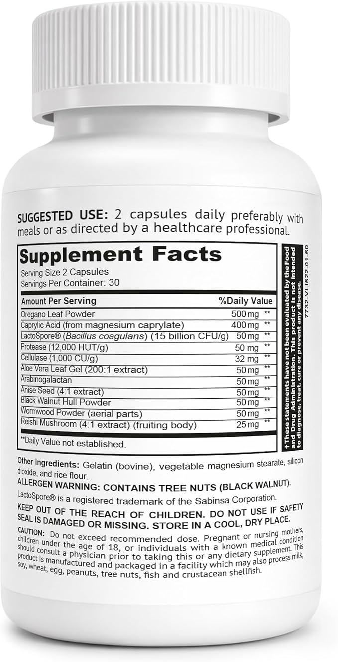 NutraBlast Feminine Balance Complex (60 Capsules) | Detox & Cleanse Probiotics | Supports Healthy Intestinal Flora & Immune Function | Advanced Formula with 11 All Natural Ingredients