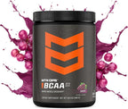 MTN OPS BCAA Powder 2:1:1 Amino Acids Supplement Powder for Rapid Muscle Recovery & Repair with Zero Sugar & Gluten Free - 30 Servings, Grape