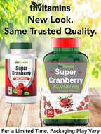 Cranberry Pills for Women & Men (30,000 MG - 90 Capsules) | Supports Urinary Tract Health* | Cranberry Concentrate Supplement | Bladder & Kidney Support* | Supports Women's Health* | Antioxidants