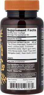 Herbs Etc. Yeast ReLeaf® Softgels 60 ct