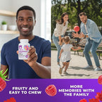 DR. MORITZ Magnesium Citrate Gummies for Adults - Sugar-Free Calm Magnesium Gummies - Supports Cardiovascular Health- Raspberry Flavor - Non-GMO, 200 mg (30 Count)