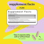 Lemme Purr Vaginal Probiotics for Women - Promotes pH Balance, Healthy Vaginal Odor & Urinary Tract Health w/Lactobacillus Blend, Clinically Tested Strains, Pineapple & Vitamin C - 60 Veggie Capsules