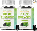 Oil of Oregano with Black Seed Oil + Vitamin D3 | 3 in 1 Oregano Oil 500mg Gummies for Immune Health | Retains High Concentrated Carvacrol & Thymoquinone | Non-GMO, Vegan | 120 Chewable
