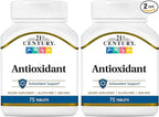 21st Century Ace Antioxidant Tablets, 75Count (Pack of 2)
