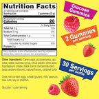 WellYeah Glucose Gummies - 4 Grams of Carbohydrates- Natural Sourced Flavors - Chewable Gummy for Men and Women, Non-GMO, Gluten Free - 60 Count