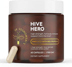 Dr Sosnowski's Hive Hero – Propolis, Royal Jelly & Bee Pollen Supplement – Triple Hive Action for Daily Wellness – 60 Vegetable Capsules