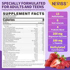 Teen Vitamins Methylated Multivitamin Gummies for Boys Girls 12-17 w/ Magnesium Glycinate, Omega-3, L-Theanine for Teens Kids Calm & Focus Gummies Supplement, 23-IN-1 Formula, Sugar Free, 120 ct