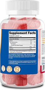 Nutricost Melatonin 1mg, 180 Gummies, Strawberry Flavored - Gluten Free, Non-GMO, No Corn Syrup