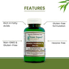 Green Organic Supplements Evening Primrose Oil, GLA, Super (Pack of 1)