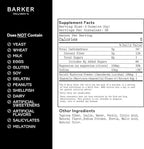 Barker Wellness Magnesium Relax Gummies | Advanced Stress & Muscle Tension Relief | Promotes Calm & Relaxation with Reishi Mushroom & Chamomile | Vegan, Sugar-Free, Tropical Mango | 60 Gummies