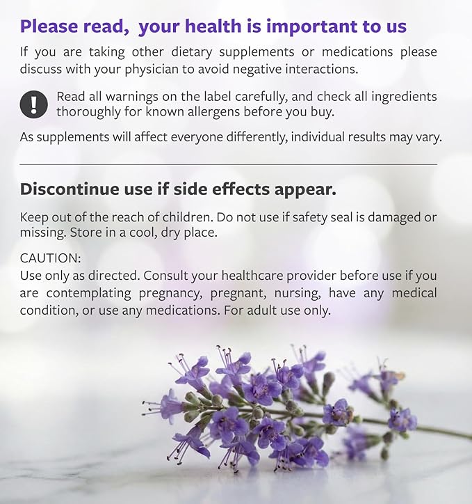 Organic Vitex Chasteberry Supplement for Women - High Strength Chaste Tree Berry Extract Supports Hormone Balance for Women from PMS to Menopause - Filler Free Vegan & Non-GMO (2 Month Supply)